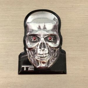 Terminator T2 Metal Sign (Distressed/Scratched) AS
